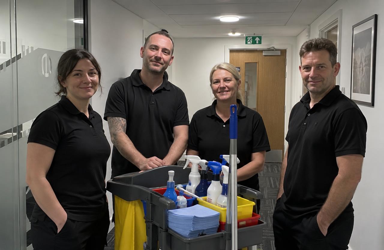 The Tidyee cleaning team