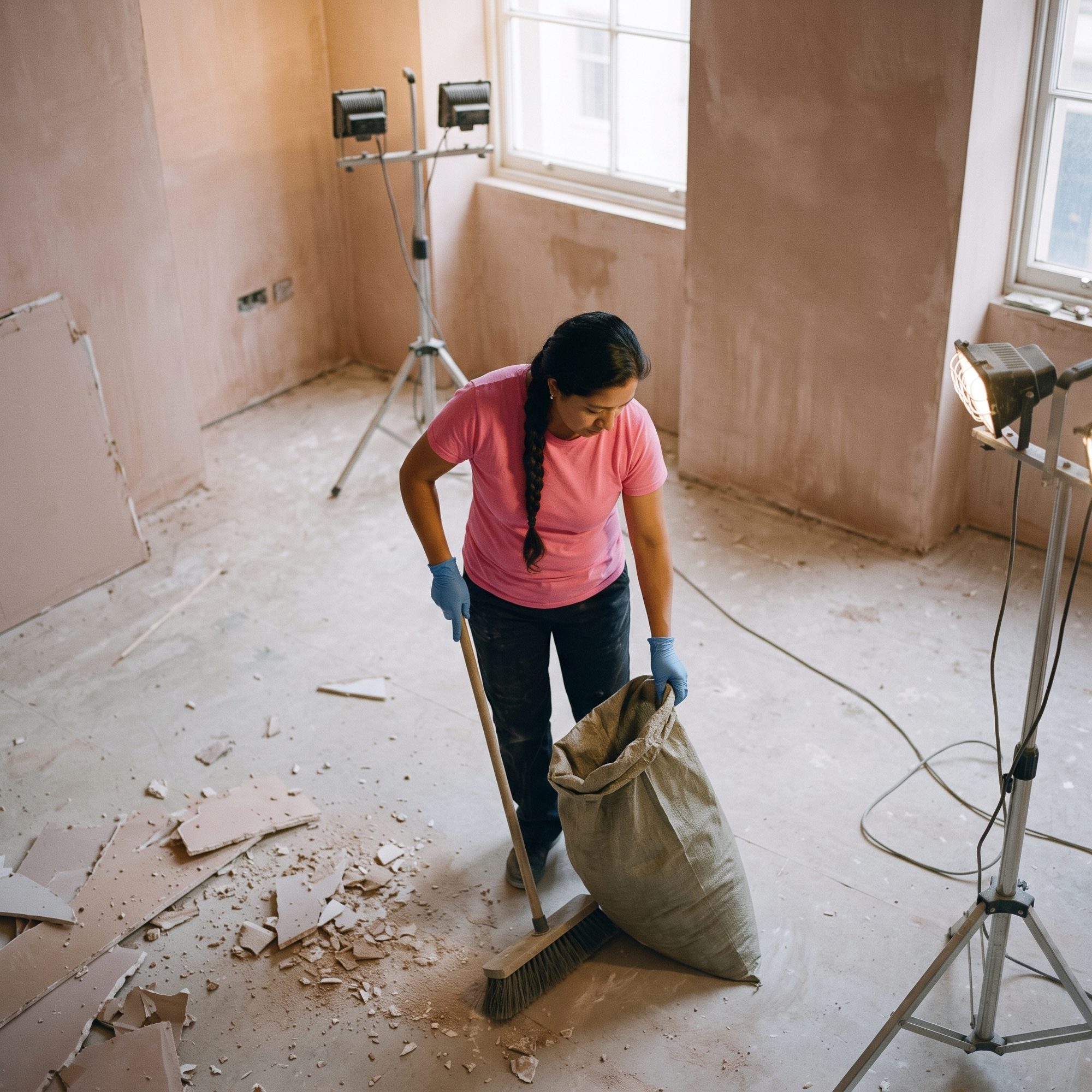 What does the service consist of? Our post-construction office cleaning can include